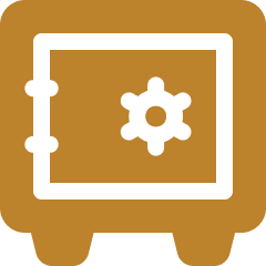 Secure funds holding icon