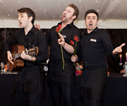 The Surprise Singing Waiters - Singing Waiters