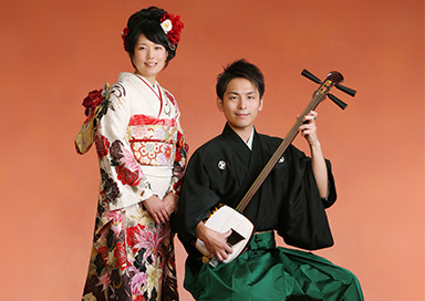 The Japanese Folk Duo - Japanese Tsugaru Shamisen with Singer