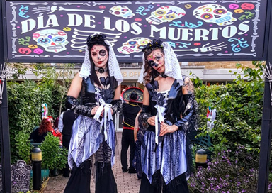 The Mexican Dancers - Day of the Dead Themed Dancers