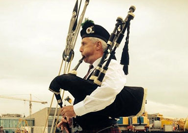 The Dublin Bagpiper - Highland Bagpiper