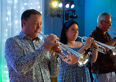 Brass and Drum party band