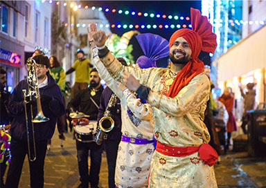 Bhangra Dancers